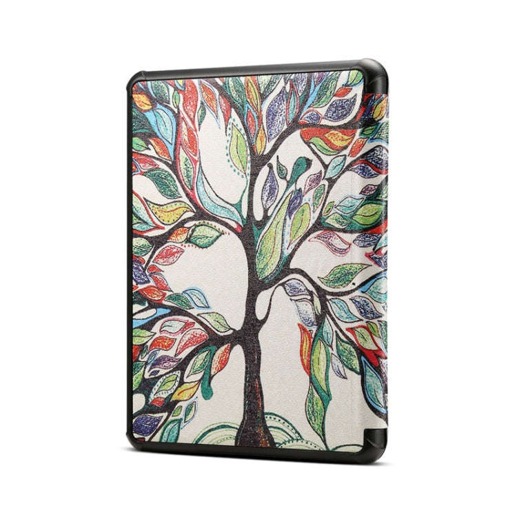 Miracle Tree Pattern Horizontal Flip PU Leather Protective Case for Amazon Kindle 2019, with Slee...