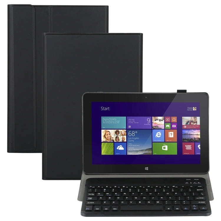 AM12 2 in 1 Removable Bluetooth Keyboard + Protective Leather Tablet Case with Holder for Lenovo ...