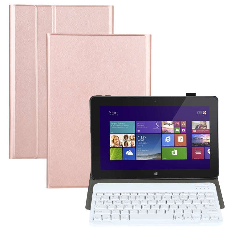 AM12 2 in 1 Removable Bluetooth Keyboard + Protective Leather Tablet Case with Holder for Lenovo ...