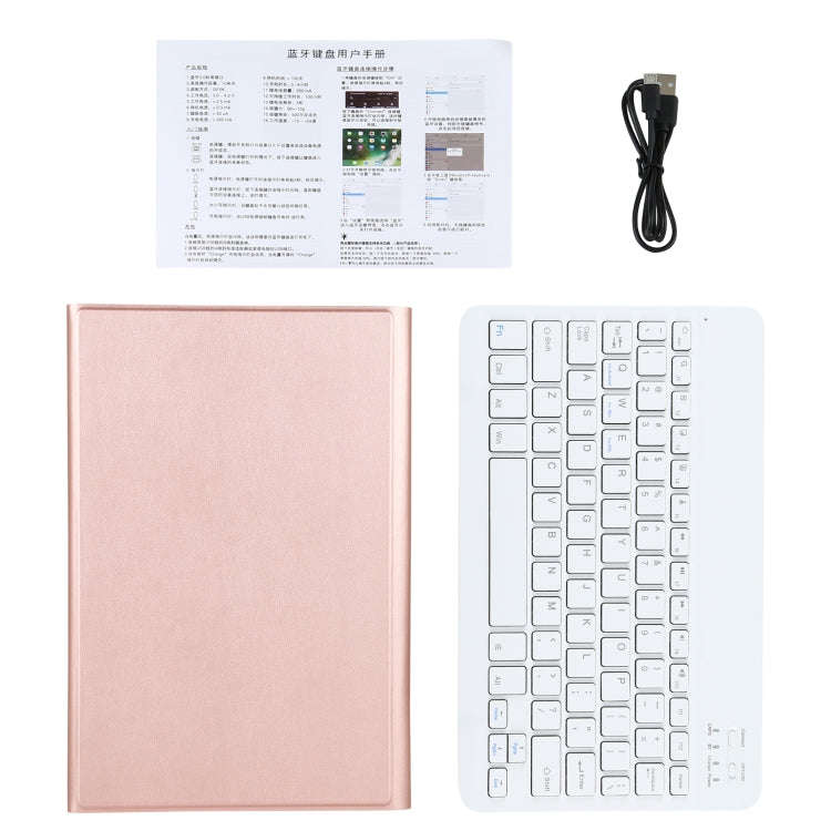 AM12 2 in 1 Removable Bluetooth Keyboard + Protective Leather Tablet Case with Holder for Lenovo ...