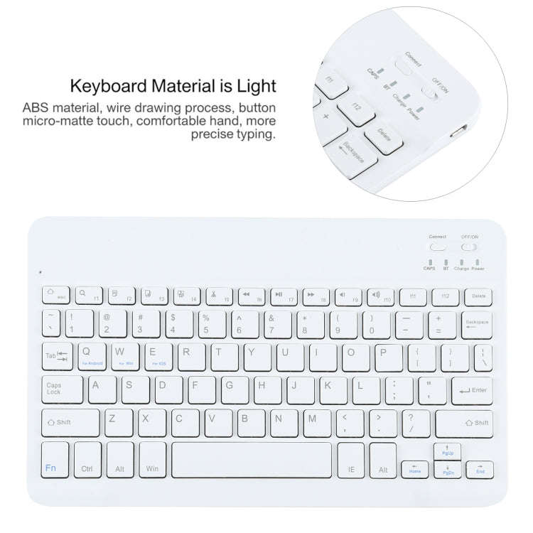 AM12 2 in 1 Removable Bluetooth Keyboard + Protective Leather Tablet Case with Holder for Lenovo ...
