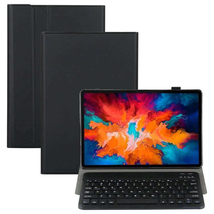 AM13 2 in 1 Removable Bluetooth Keyboard + Protective Leather Tablet Case with Holder for Lenovo ...