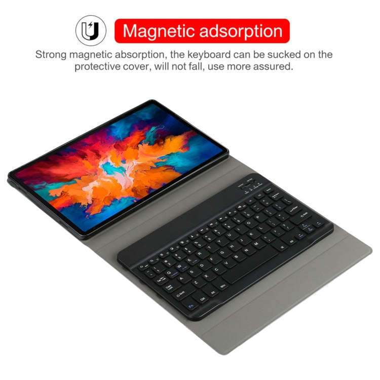AM13 2 in 1 Removable Bluetooth Keyboard + Protective Leather Tablet Case with Holder for Lenovo ...