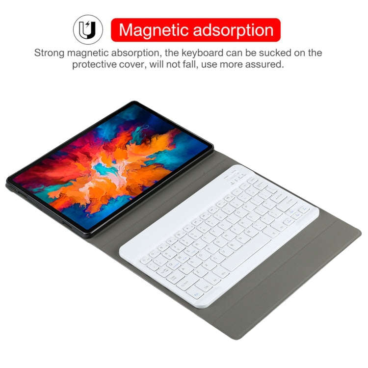 AM13 2 in 1 Removable Bluetooth Keyboard + Protective Leather Tablet Case with Holder for Lenovo ...