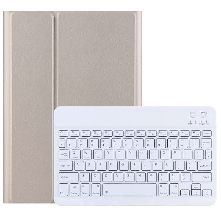 DY-M10ReL 2 in 1 Removable Bluetooth Keyboard + Protective Leather Tablet Case with Holder for Le...