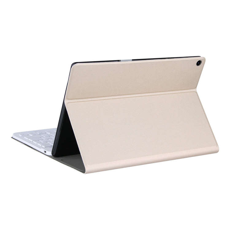 DY-M10ReL 2 in 1 Removable Bluetooth Keyboard + Protective Leather Tablet Case with Holder for Le...