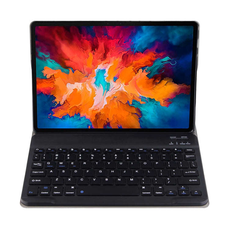 DY-E10 2 in 1 Removable Bluetooth Keyboard + Protective Leather Tablet Case with Holder for Lenov...