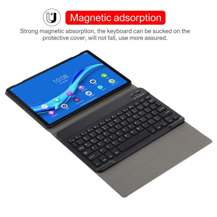 AM10 2 in 1 Removable Bluetooth Keyboard + Protective Leather Tablet Case with Holder for Lenovo ...
