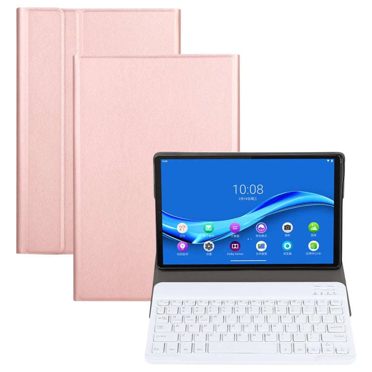 AM10 2 in 1 Removable Bluetooth Keyboard + Protective Leather Tablet Case with Holder for Lenovo ...
