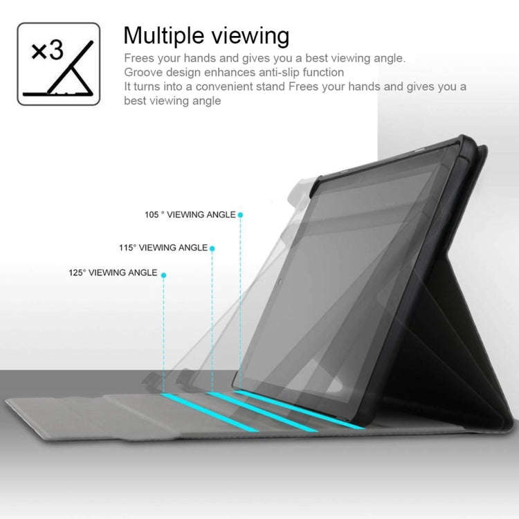 AM10 2 in 1 Removable Bluetooth Keyboard + Protective Leather Tablet Case with Holder for Lenovo ...