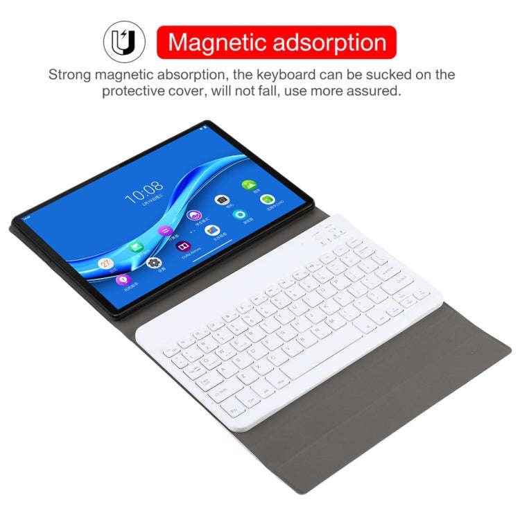 AM10 2 in 1 Removable Bluetooth Keyboard + Protective Leather Tablet Case with Holder for Lenovo ...