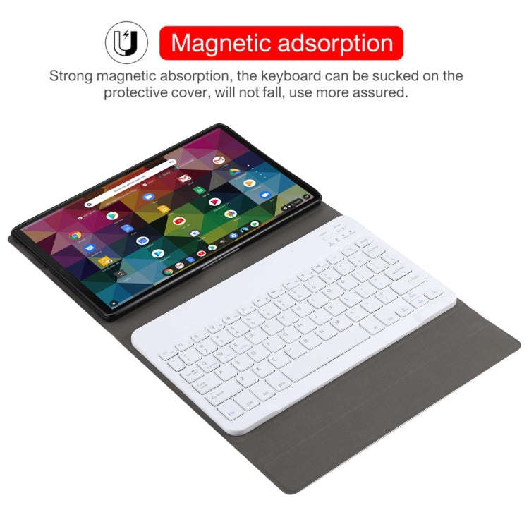 AM11 2 in 1 Removable Bluetooth Keyboard + Protective Leather Tablet Case with Holder for Lenovo ...