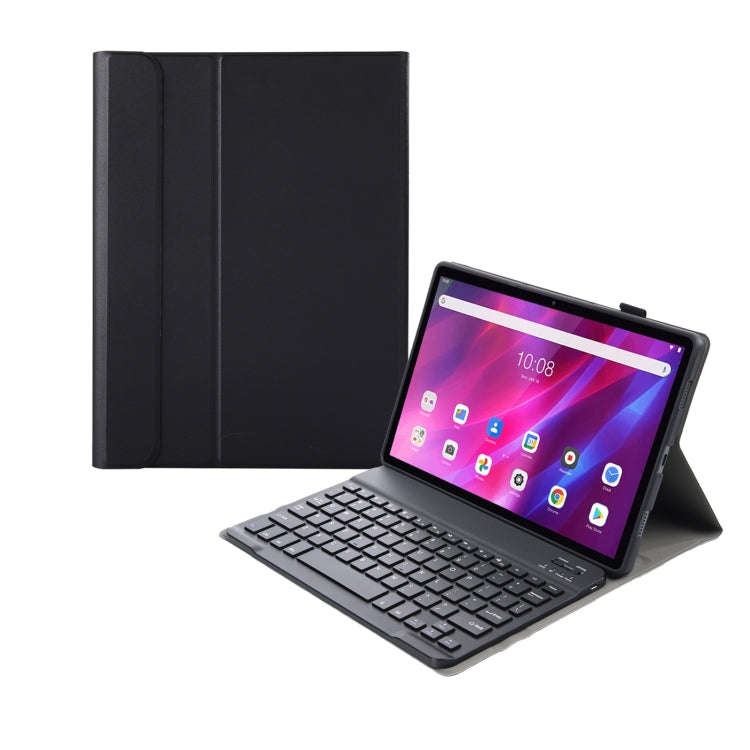 AK10 2 in 1 Detachable Bluetooth Keyboard + Lambskin Texture TPU Protective Leather Tablet Case w...