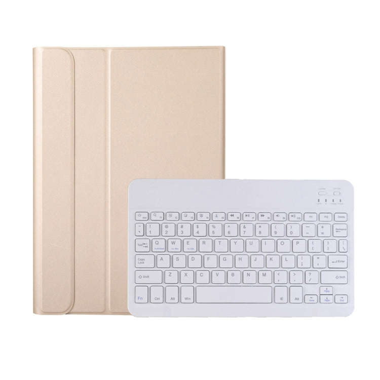 AK10 2 in 1 Detachable Bluetooth Keyboard + Lambskin Texture TPU Protective Leather Tablet Case w...