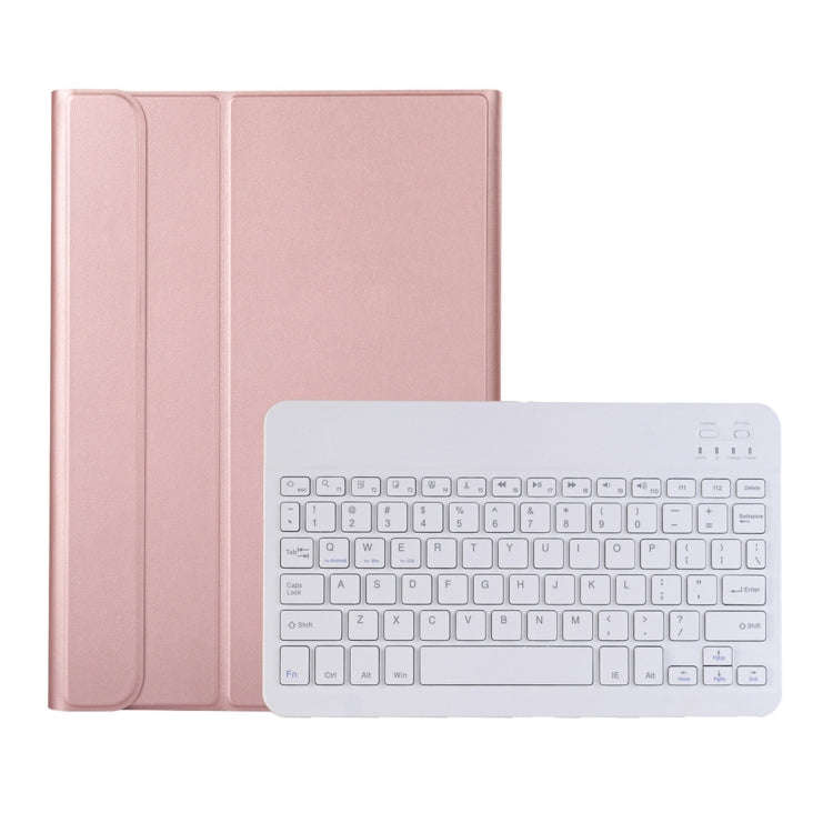AK10 2 in 1 Detachable Bluetooth Keyboard + Lambskin Texture TPU Protective Leather Tablet Case w...