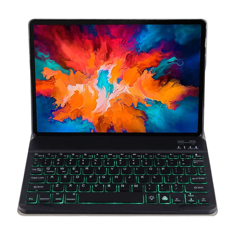 M10S 2 in 1 Removable Bluetooth Keyboard + Leather Tablet Case with Backlight & Holder for Lenovo...