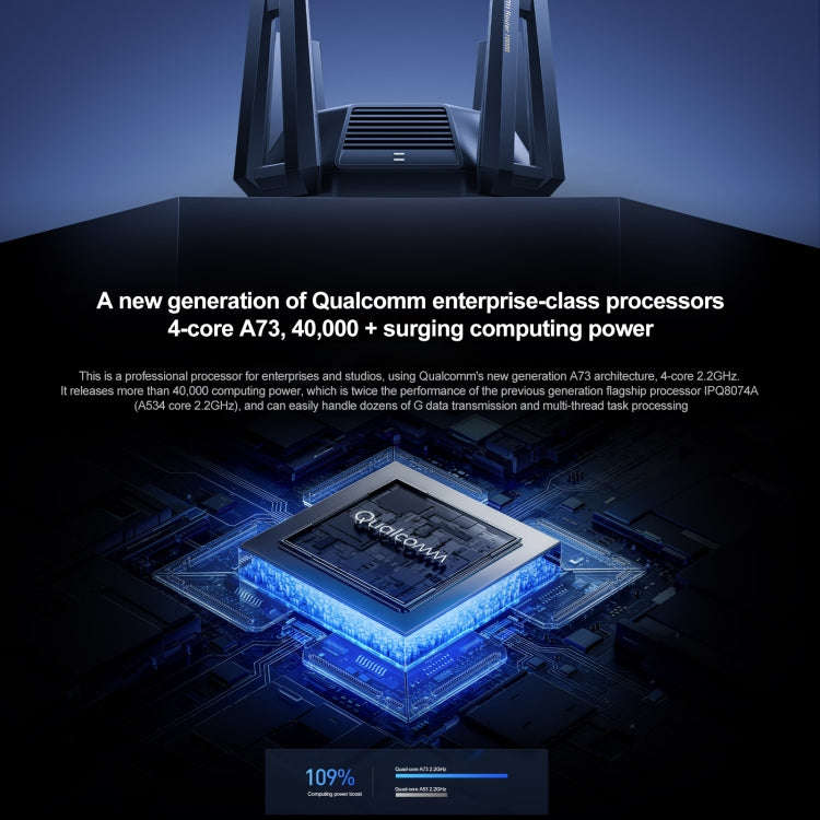 Original Xiaomi WiFi Router 10 Gigabit Tri-Band Wireless Mesh Network Game Acceleration Repeater,...