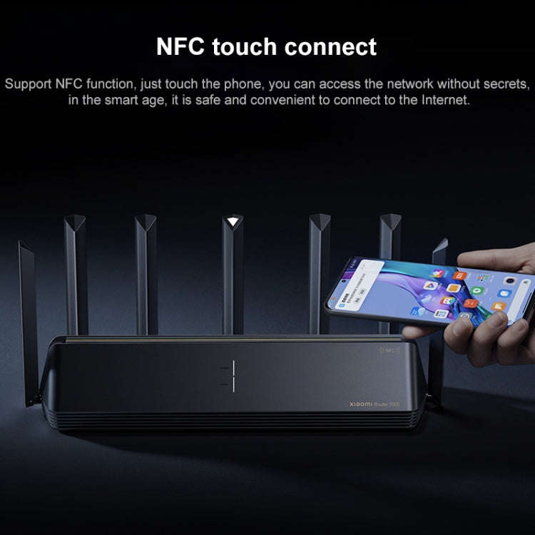 Original Xiaomi WiFi Router BE7000 8-channel Independent Signal Amplifier 1GB Memory, US Plug