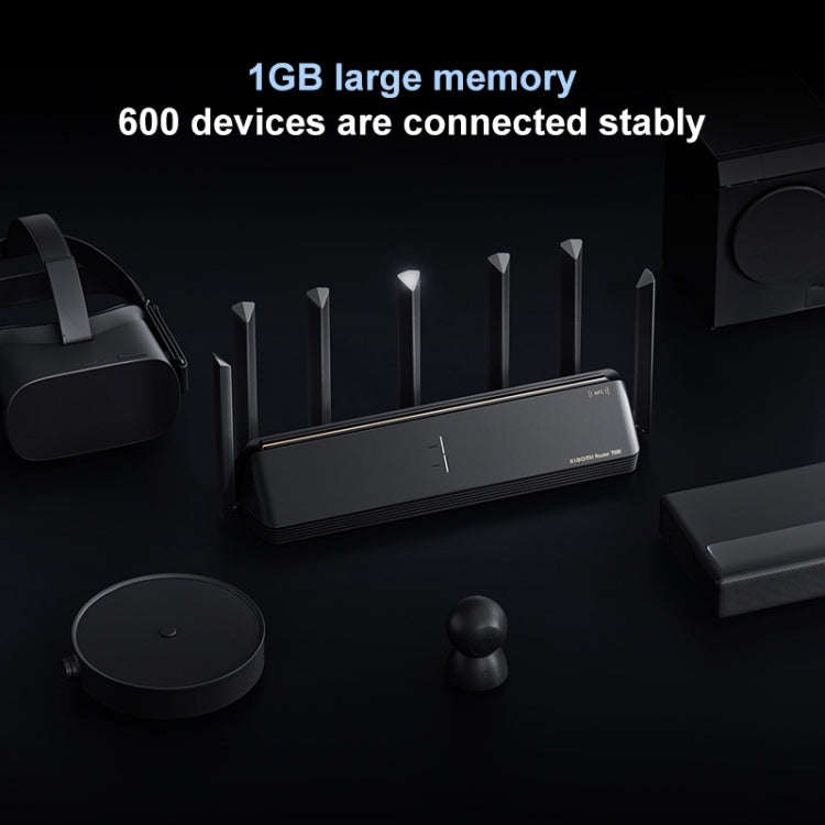 Original Xiaomi WiFi Router BE7000 8-channel Independent Signal Amplifier 1GB Memory, US Plug