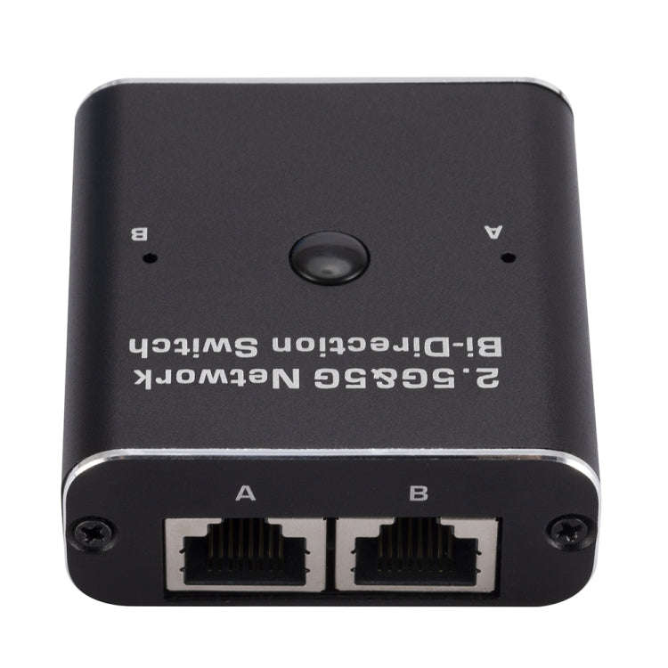2.4GHz+5GHz RJ45 Network Bi-Direction Switch (Black)