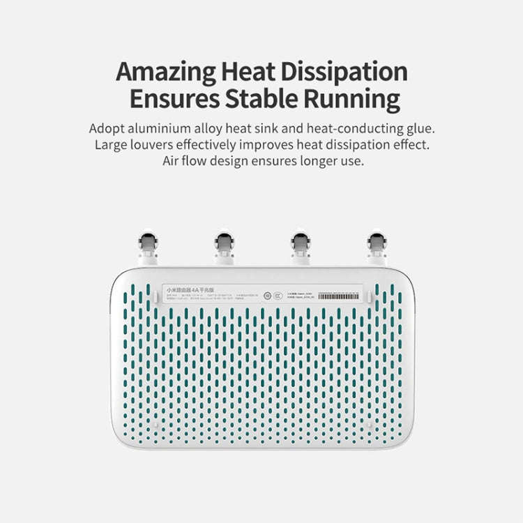 Original Xiaomi WiFi Router 4A Smart APP Control AC1200 1167Mbps 128MB 2.4GHz & 5GHz Dual-core CP...