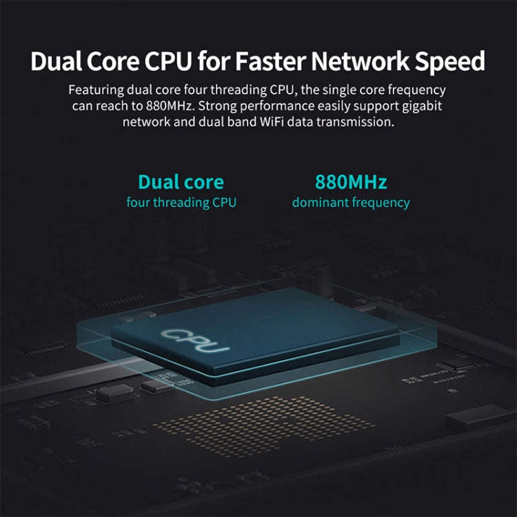 Original Xiaomi WiFi Router 4A Smart APP Control AC1200 1167Mbps 128MB 2.4GHz & 5GHz Dual-core CP...