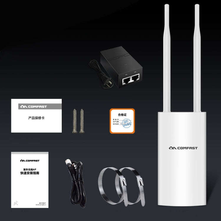 COMFAST CF-EW72 1200Mbs Outdoor Waterproof Signal Amplifier Wireless Router Repeater WIFI Base St...