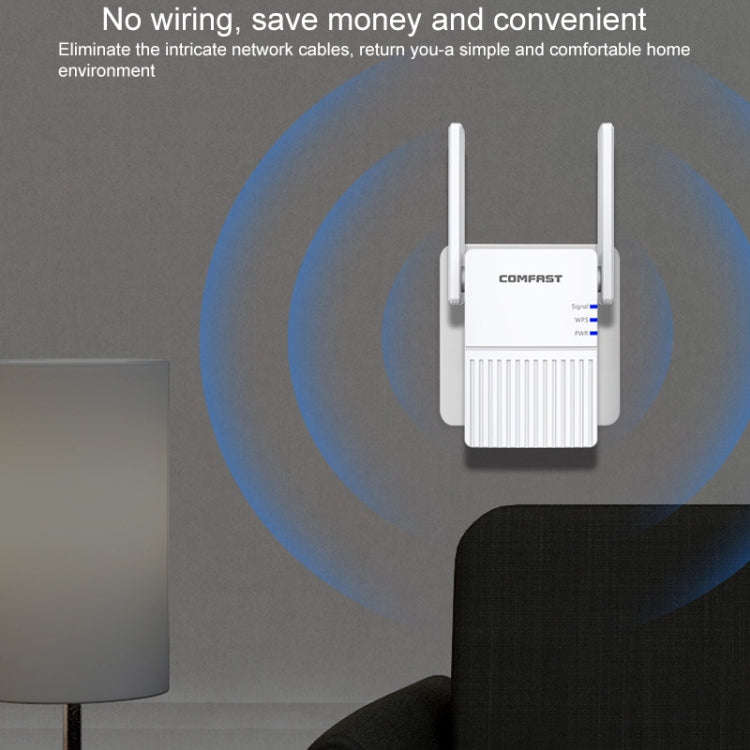 COMFAST CF-N300 300Mbps Wireless WIFI Signal Amplifier Repeater Booster Network Router with 2 Ant...