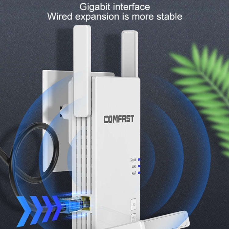 COMFAST CF-AC2100 2100Mbps Wireless WIFI Signal Amplifier Repeater Booster Network Router with 4 ...