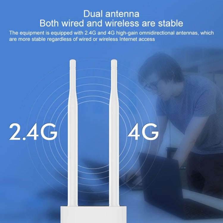 COMFAST CF-E5 300Mbps 4G Outdoor Waterproof Signal Amplifier Wireless Router Repeater WIFI Base S...