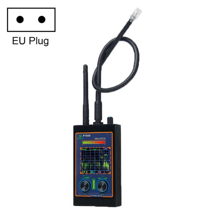 P7000 Radio Wave Detector with LED Display, EU Plug