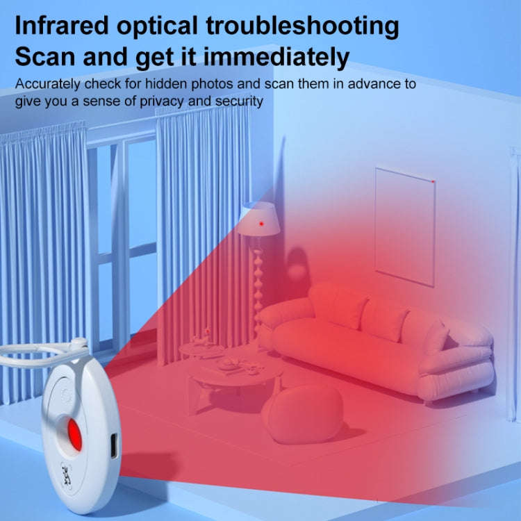 YCE-P49 Hotel Anti-candid Camera Detector Infrared Anti-candid Camera Monitoring Detector