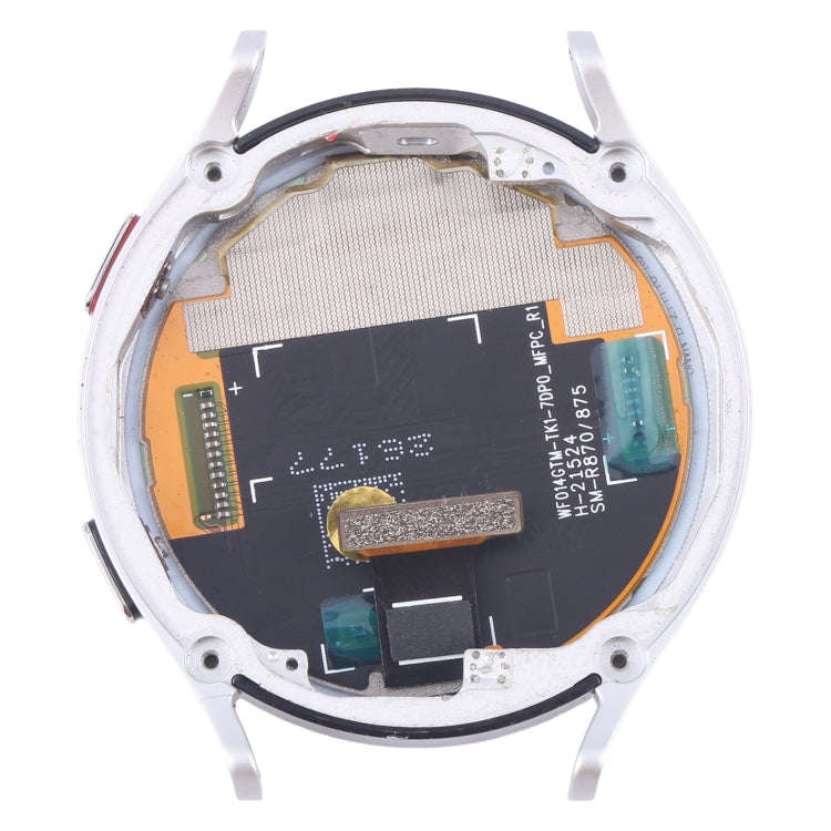 LCD Screen for Samsung Galaxy Watch4 44mm R870/R875 Digitizer Full Assembly With Frame (Silver)