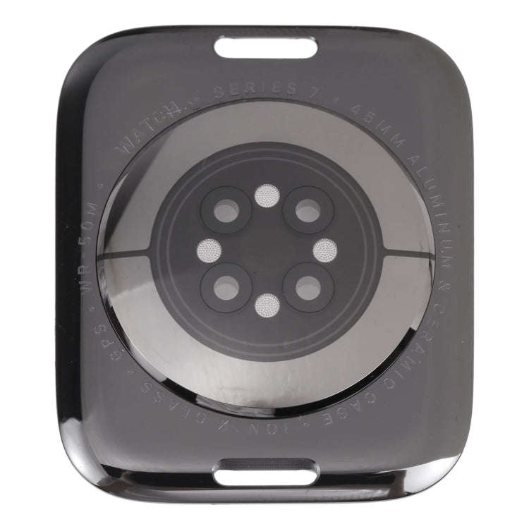 For Apple Watch Series 7 45MM GPS Version Glass Back Cover With Wireless Charging Coil