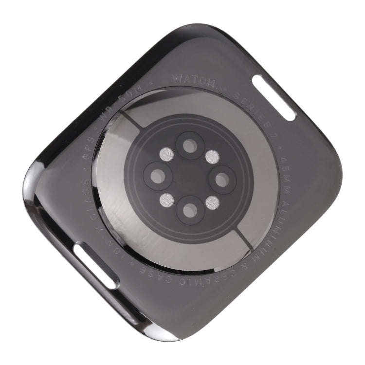 For Apple Watch Series 7 45MM GPS Version Glass Back Cover With Wireless Charging Coil