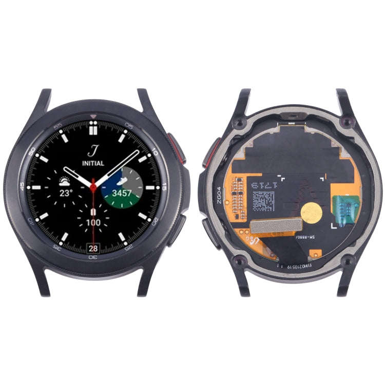 Original LCD Screen Digitizer Full Assembly with Frame for Samsung Galaxy Watch4 Classic 42mm SM-...
