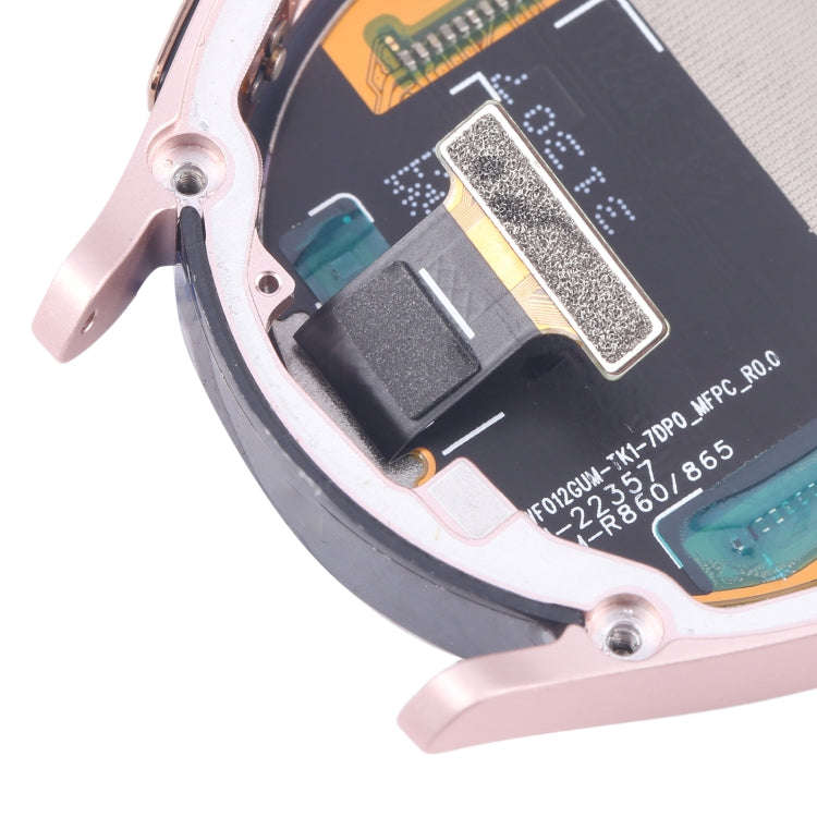 Original LCD Screen Digitizer Full Assembly with Frame for Samsung Galaxy Watch4 40mm SM-R860/R86...