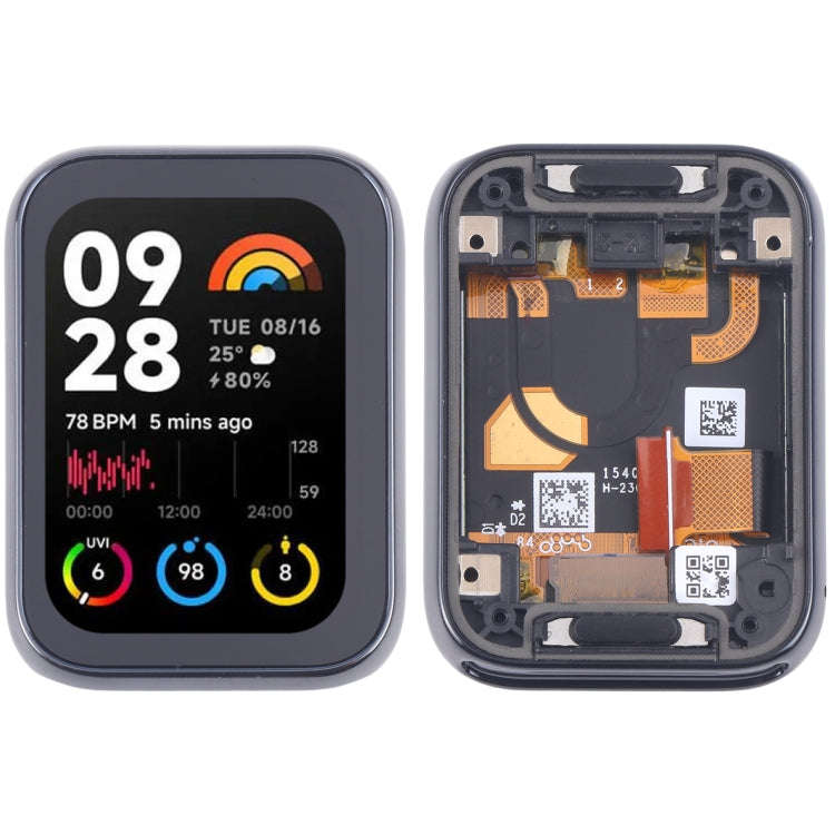 For Xiaomi Mi Band 8 Pro Original LCD Screen Digitizer Full Assembly with Frame (Black)