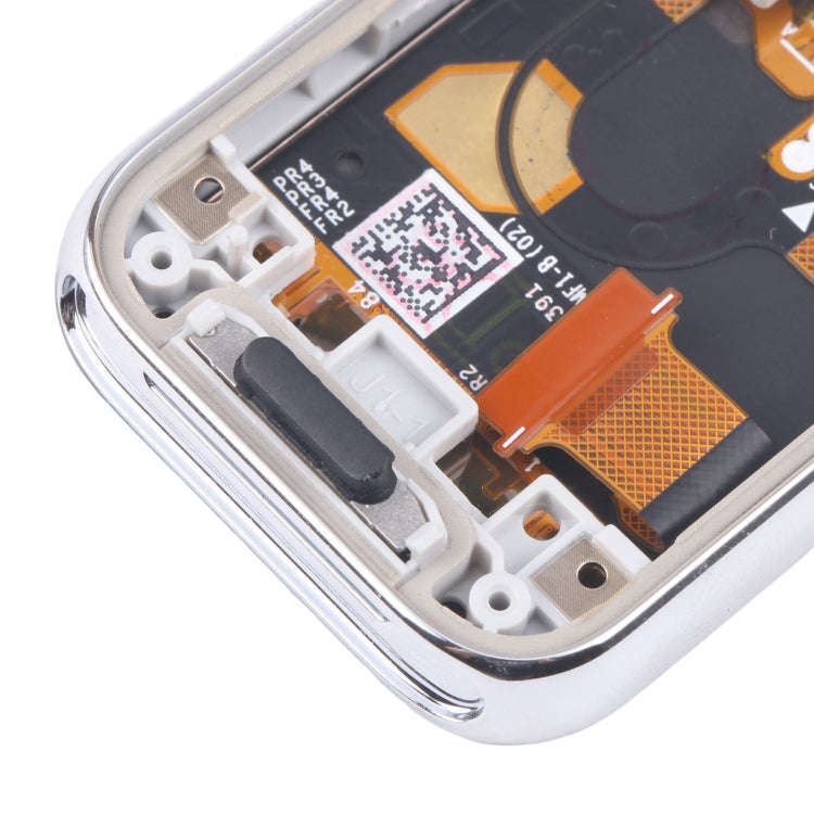 For Xiaomi Mi Band 8 Pro Original LCD Screen Digitizer Full Assembly with Frame (Silver)