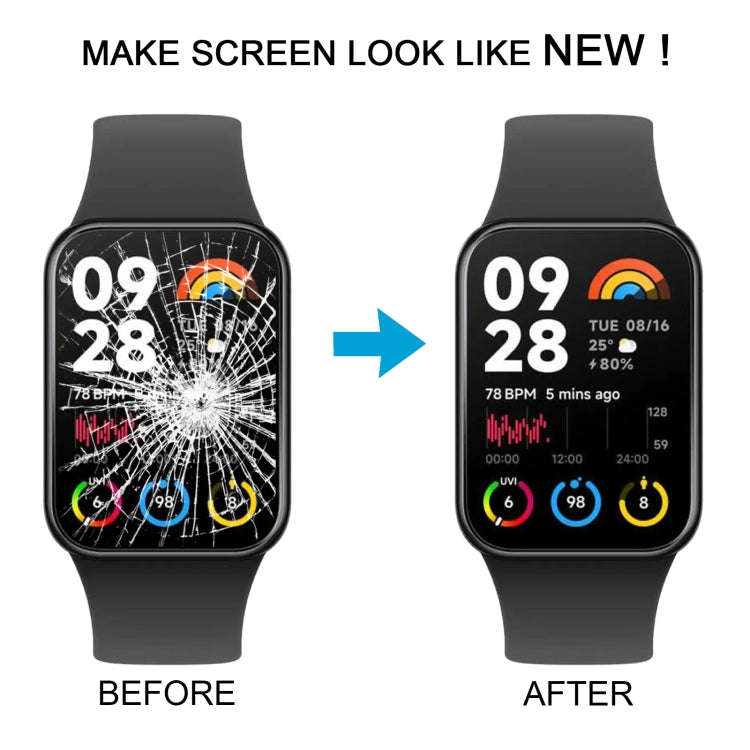 For Xiaomi Mi Band 8 Pro Original LCD Screen Digitizer Full Assembly with Frame (Black)