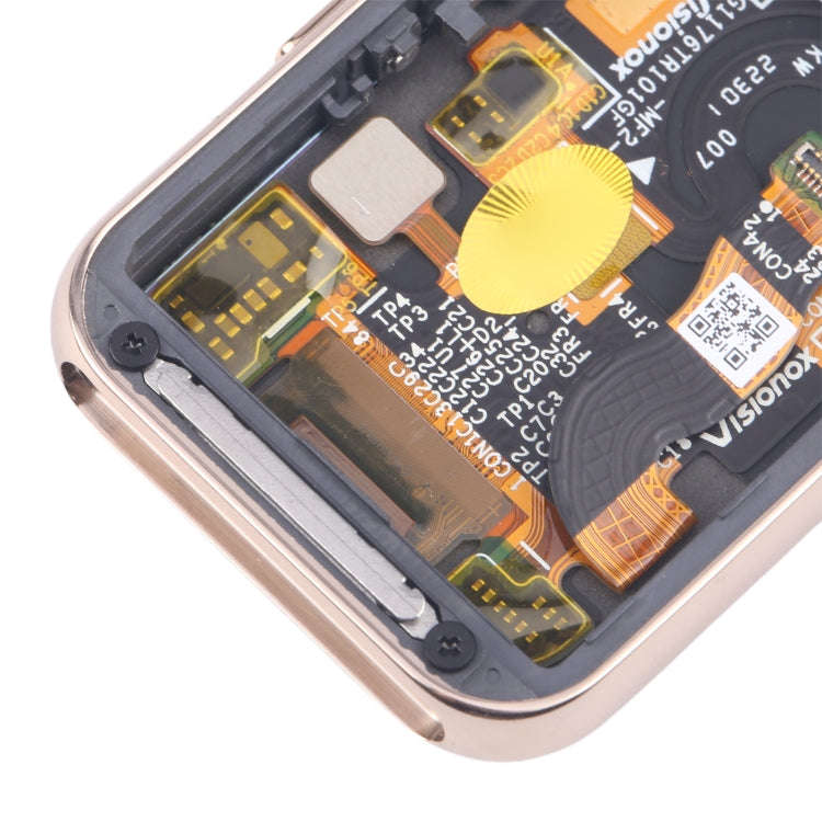 For Huawei Watch Fit 2 Original LCD Screen Digitizer Full Assembly with Frame (Gold)