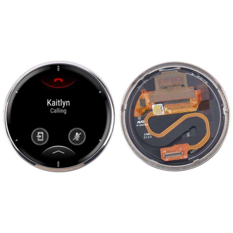 For Garmin Venu 2 Plus Original LCD Screen with Digitizer Full Assembly (Silver)