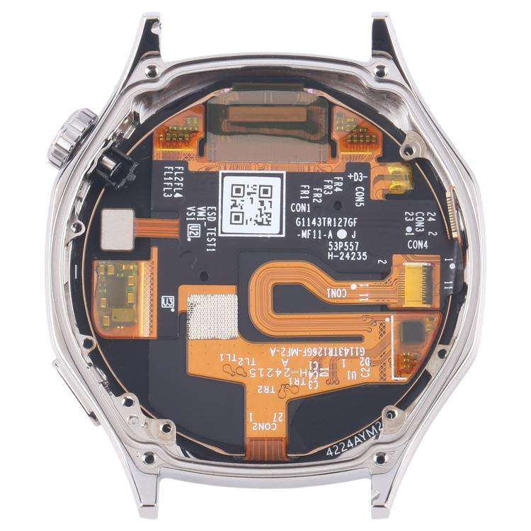 For Huawei Watch GT 5 46mm Original LCD Screen Digitizer Full Assembly With Frame (Silver)