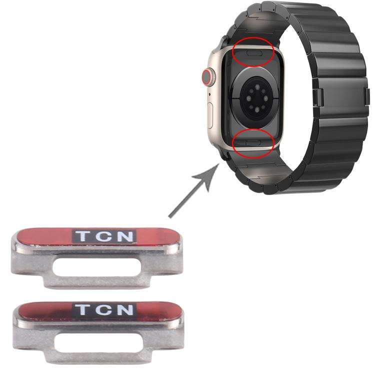 For Apple Watch Series 10 46mm / 42mm Watch Clasp (Grey)
