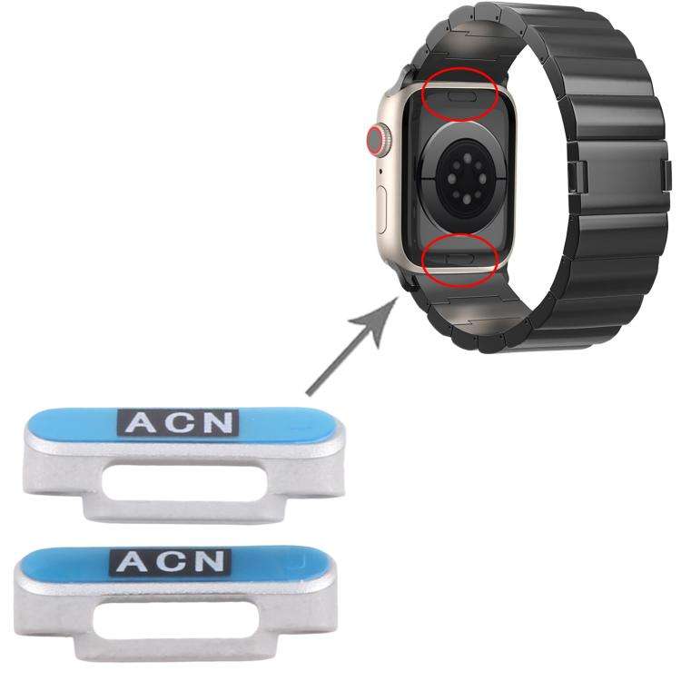 For Apple Watch Series 10 46mm / 42mm Watch Clasp (White)