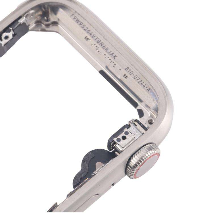 For Apple Watch Series 5 40mm LTE Stainless Steel Middle Frame Bezel Plate with Crown Spin Axis F...