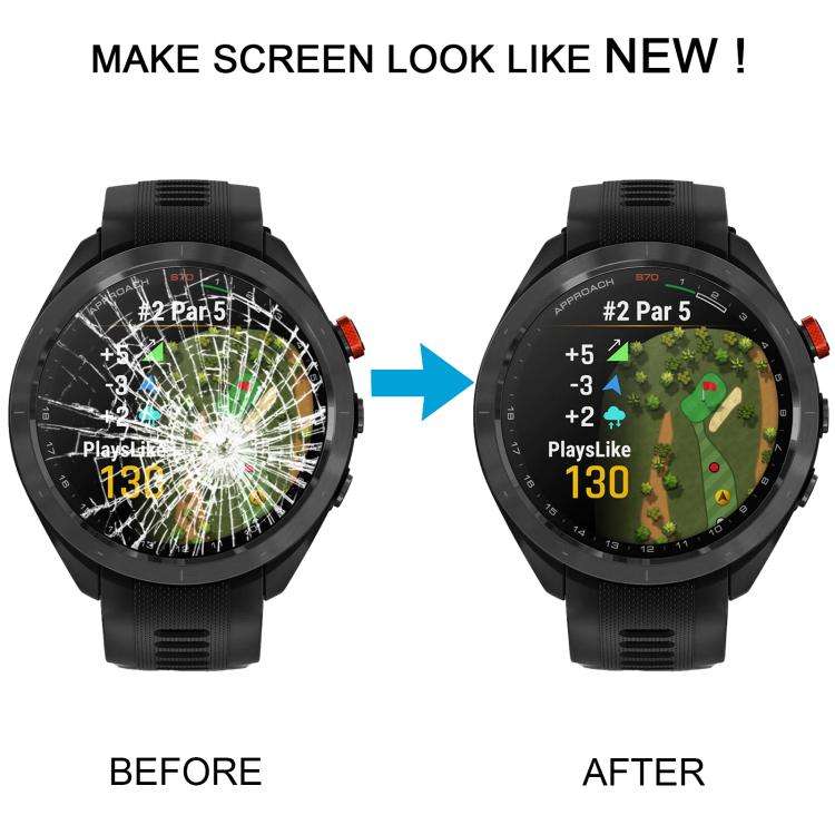 For Garmin Approach S70 47mm Original LCD Screen with Digitizer Full Assembly