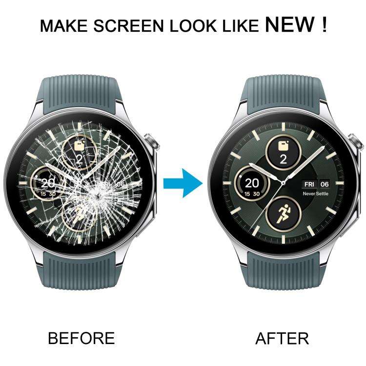 For OnePlus Watch 2 eSIM Original LCD Screen with Digitizer Full Assembly (Black)