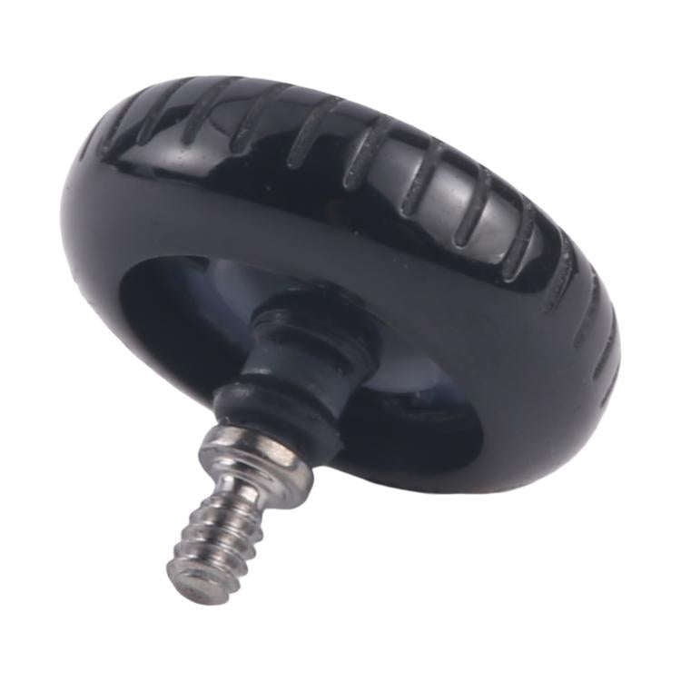For Apple Watch Series 10 42mm / 46mm Watch Crown Nut Replacement (Black)
