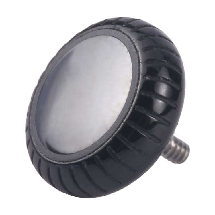 For Apple Watch Series 10 42mm / 46mm Watch Crown Nut Replacement (Black)